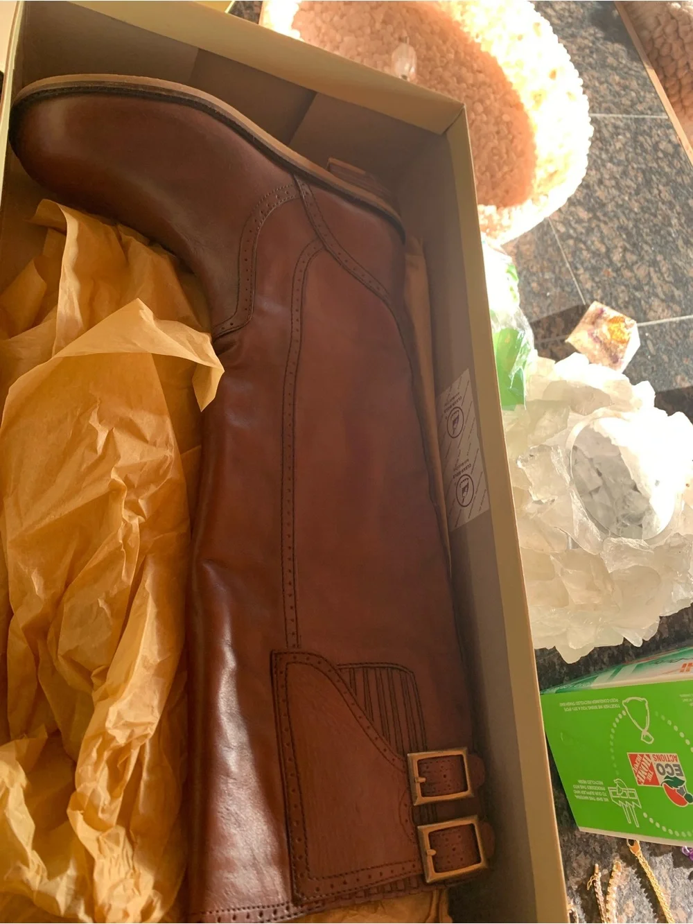 Lucky Brand Alexandria Over-the-Knee Boot - tan
